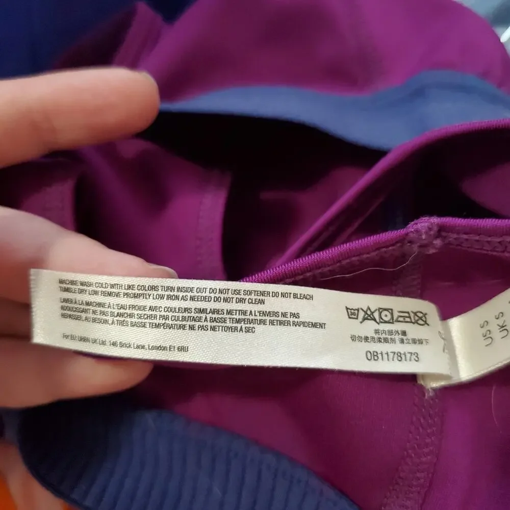 Free People Movement Plum Move Me Racerback Sports Bra
